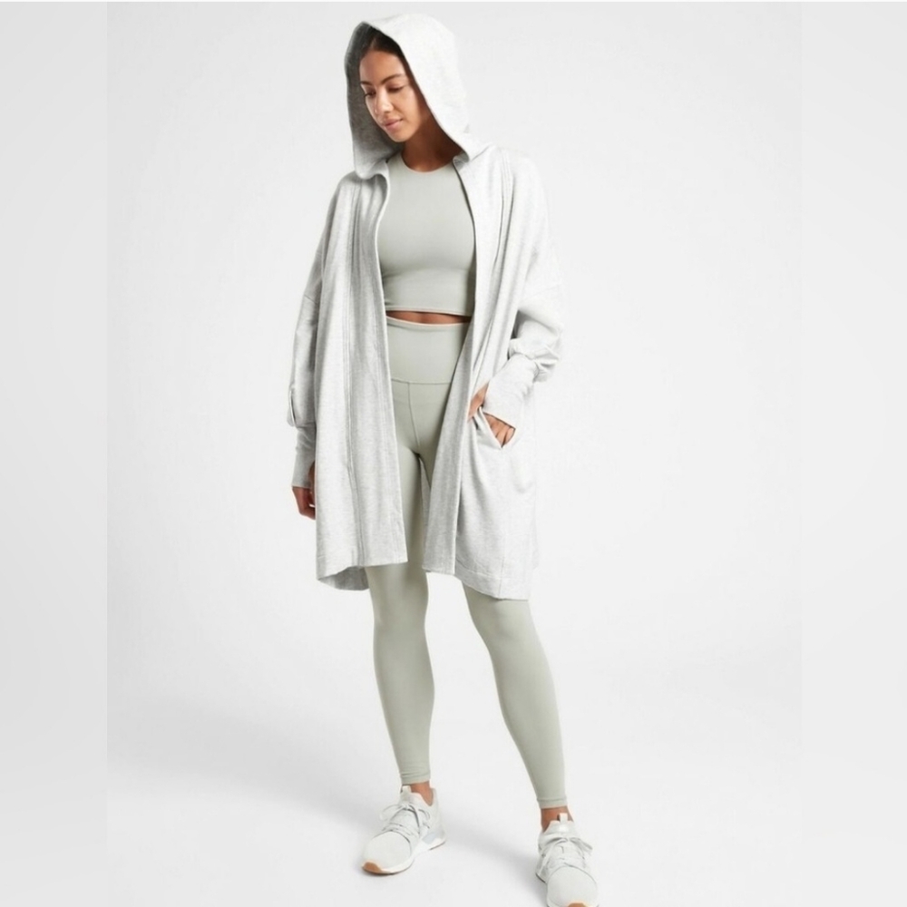Athleta Mantra Hooded Cardigan Wrap Women's Size Small